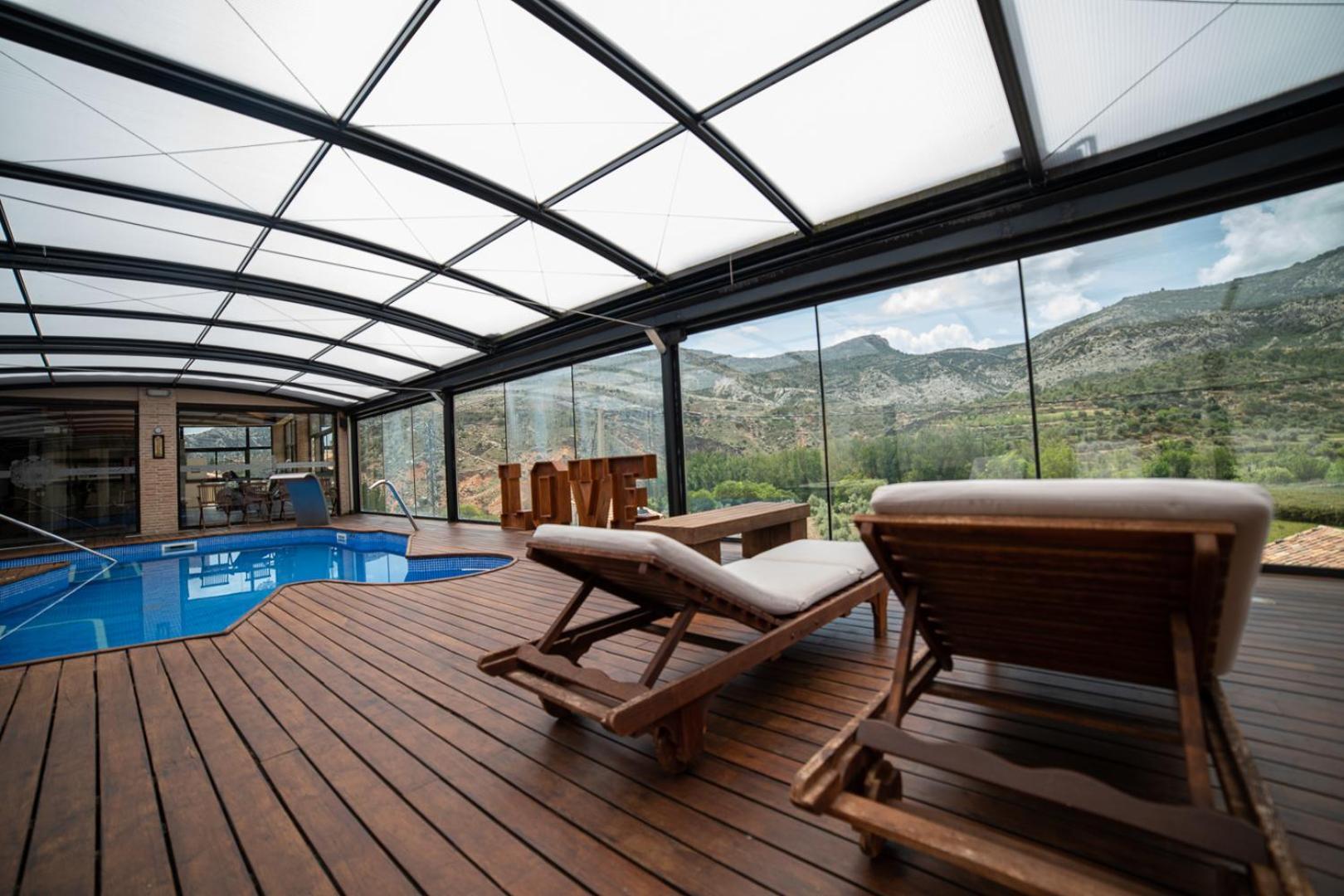 Hotel Spa Don Inigo De Aragon Las Cuevas de Cañart エクステリア 写真